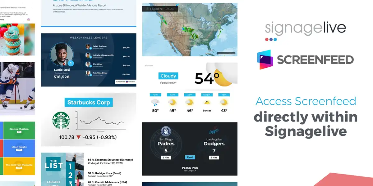 signagelive screenfeed