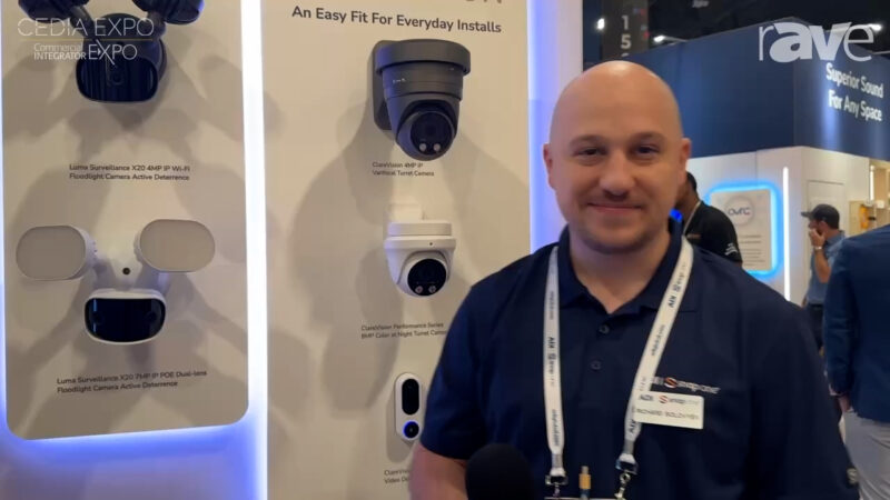 CEDIA Expo 2025: ADI | Snap One Shows Luma Surveillance X20 Floodlight Cameras, Wi-Fi or PoE Version