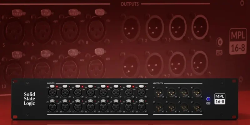 Solid State Logic Unveils SSL Live V6.1 and MPL 16-8 Stagebox