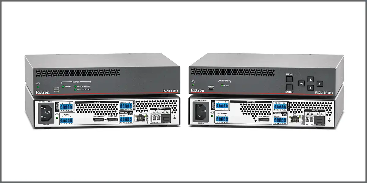 extron displayport fiber optic extender