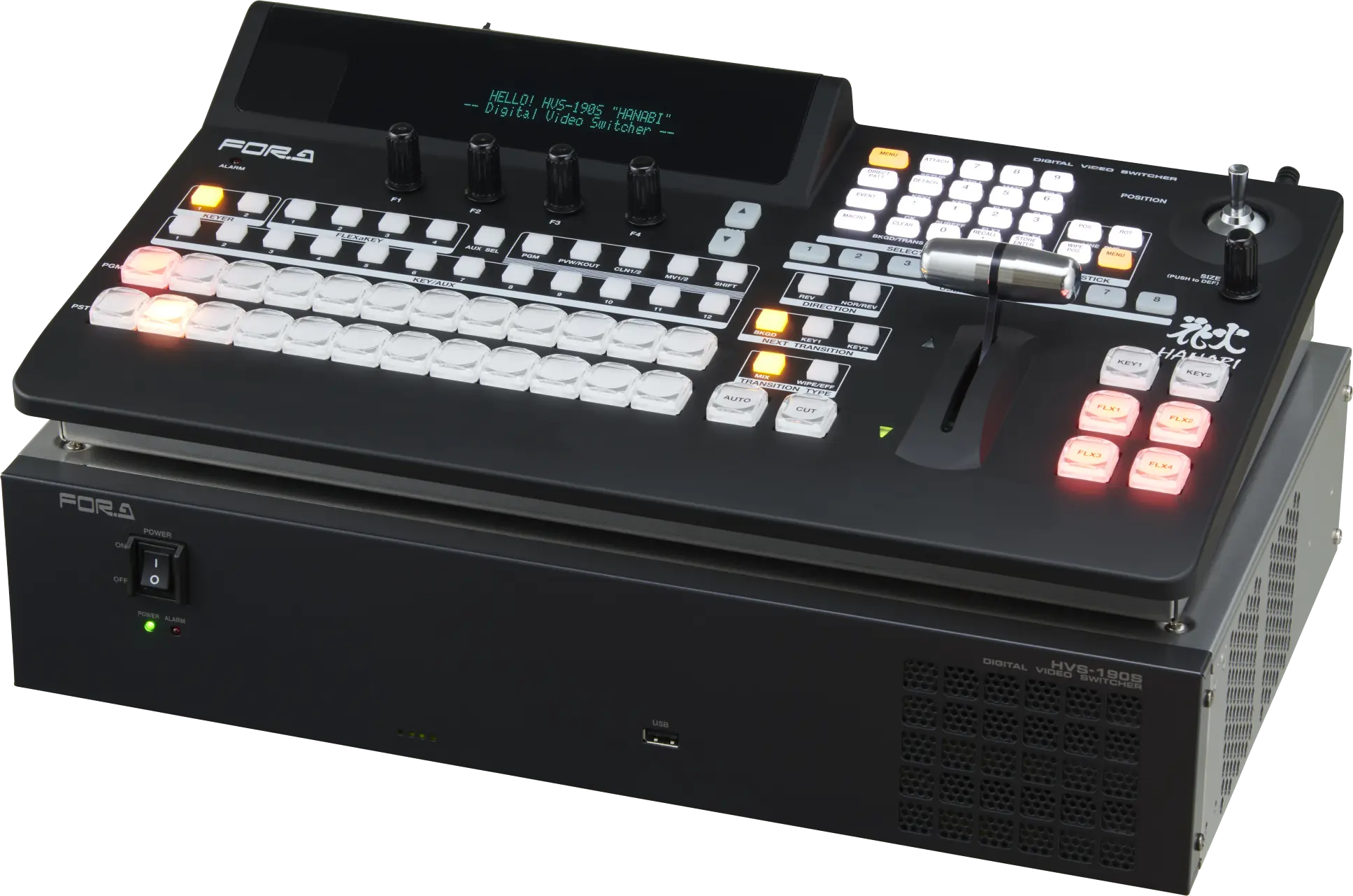 HVS 190 video switcher HVS 190 video switcher