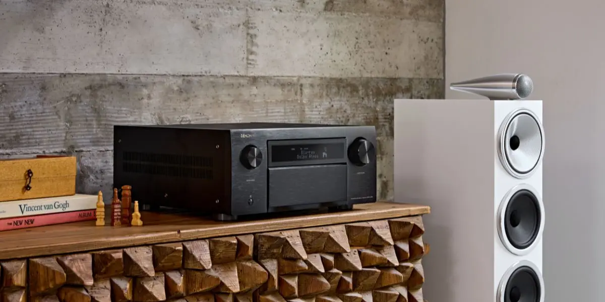 High Denon AVR A10H In Situ Black 002
