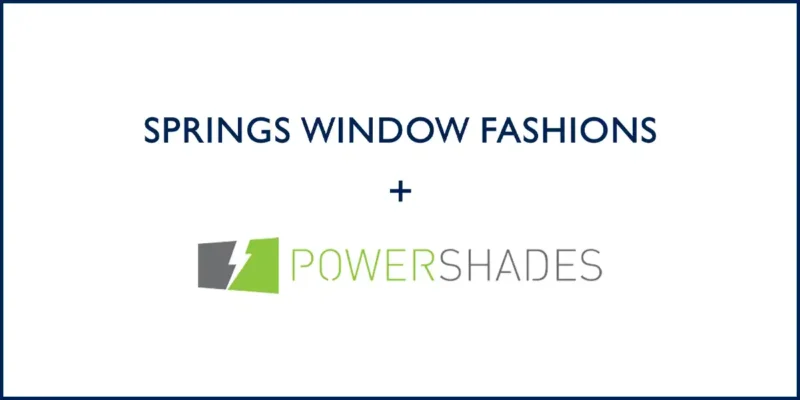Springs Window Fashions Acquires PowerShades to Expand Smart Shade and Automation Portfolio
