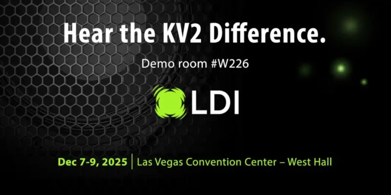 KV2 Audio to Make LDI Debut With Full Range of Point Source Loudspeakers
