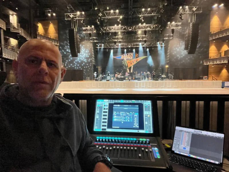 Ripe’s 2025 North American Tour Powered by Waves LV1 Classic Console and InTrigger Drum Replacer