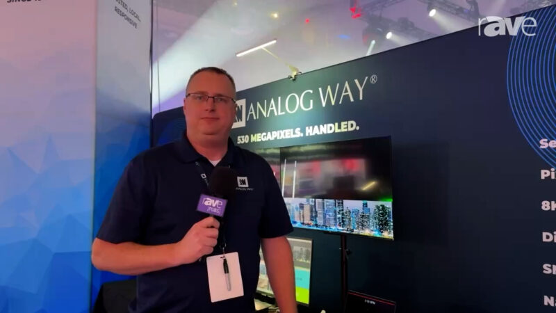 LDI 2025: Analog Way Adds Ultra-Powerful Aquilon RS6 Processor With 2110, DisplayPort 1.4 Support
