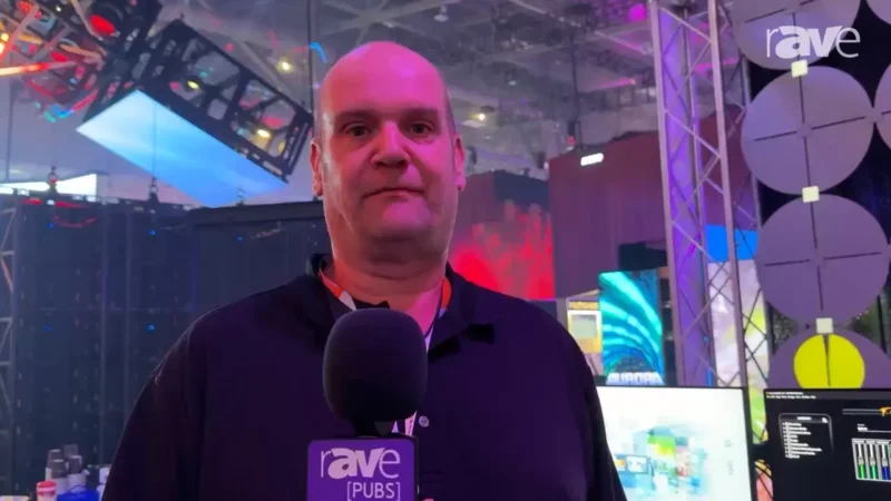 LDI 2025: Control Buddy Shows Select Module Media Server Control Panel at Show Sage Booth