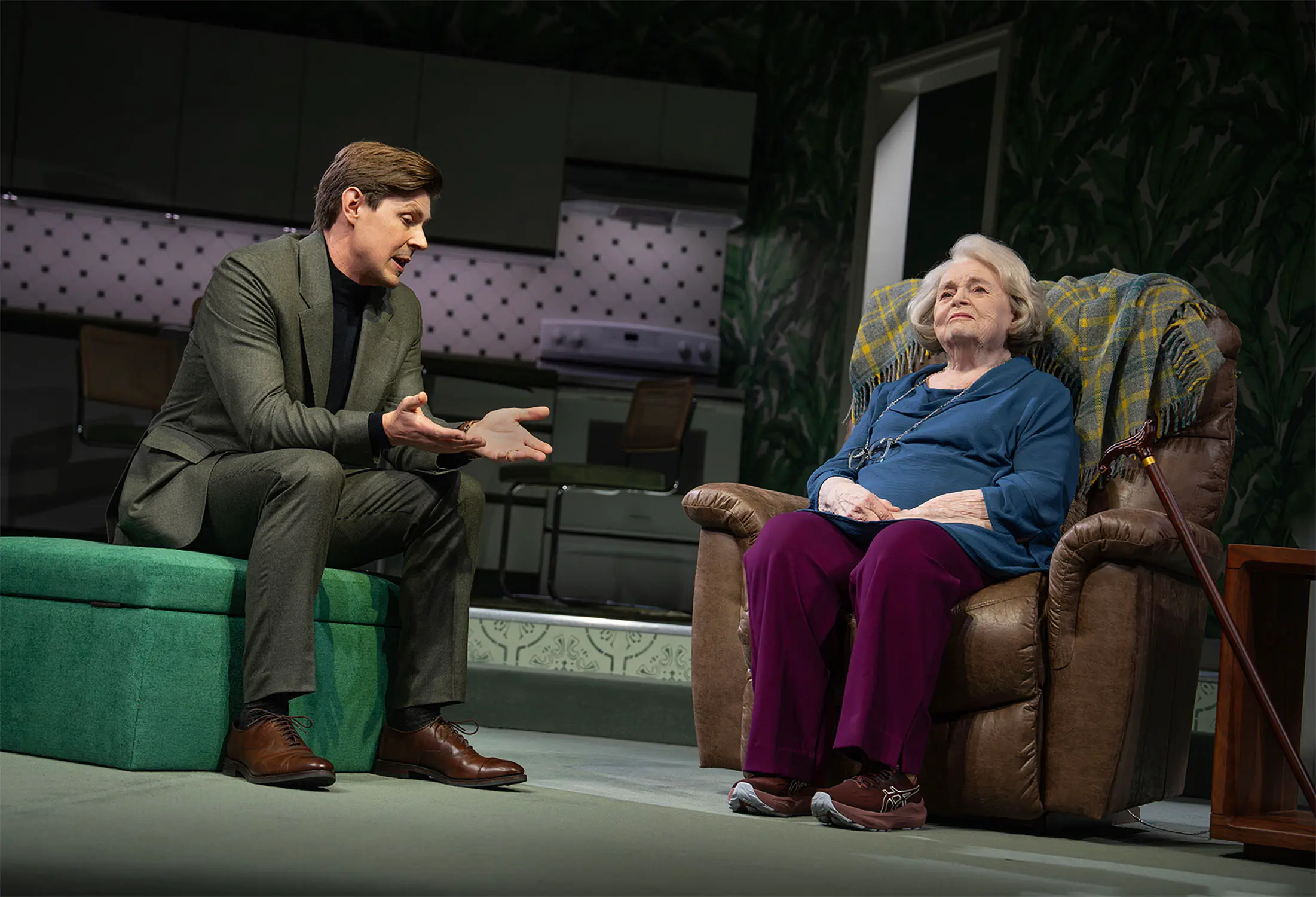 Christopher Lowell, June Squibb in MARJORIE PRIME Photo by Joan Marcus Christopher Lowell, June Squibb in MARJORIE PRIME Photo by Joan Marcus