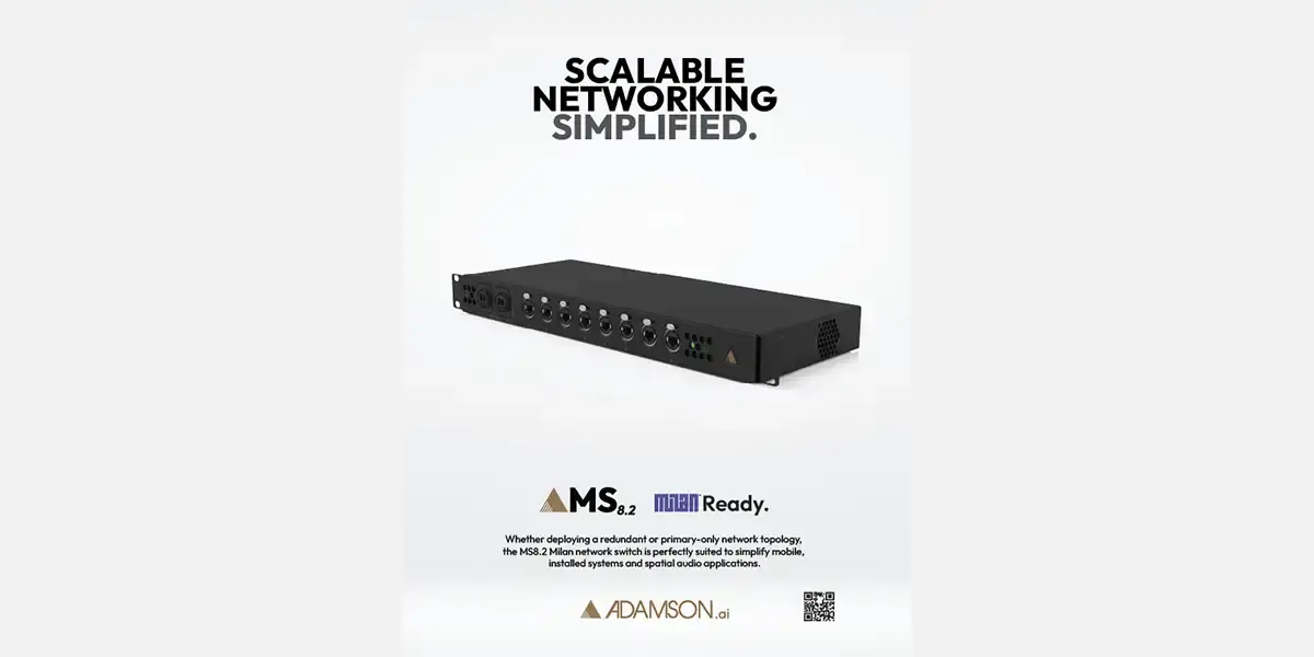 adamson ms 8.2 network switch